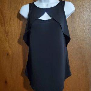 Maurices keyhole ruffle tank top